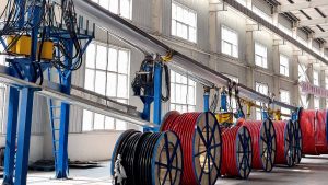 Inside Farwalk Cable’s 6–35 kV Three-Layer Co-Extrusion Dry Crosslinking Line