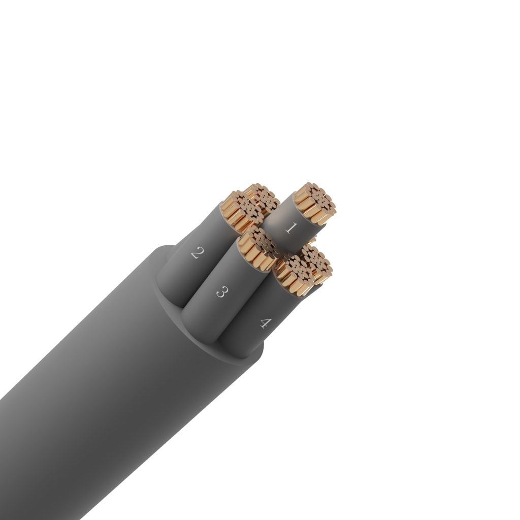 Unarmoured Control Cable